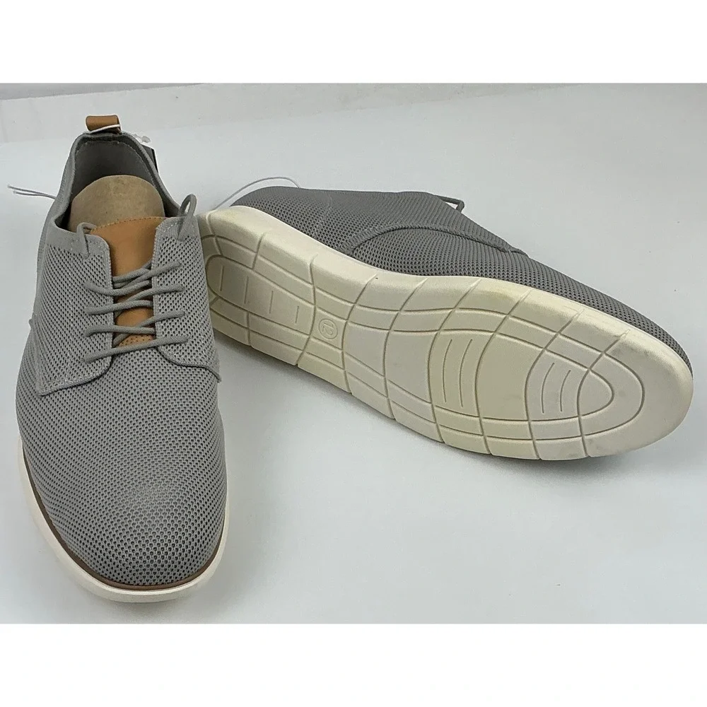 Goodfellow &‎ Co. Gray Knit Oxford Dress Casual Shoes Men's Size 12